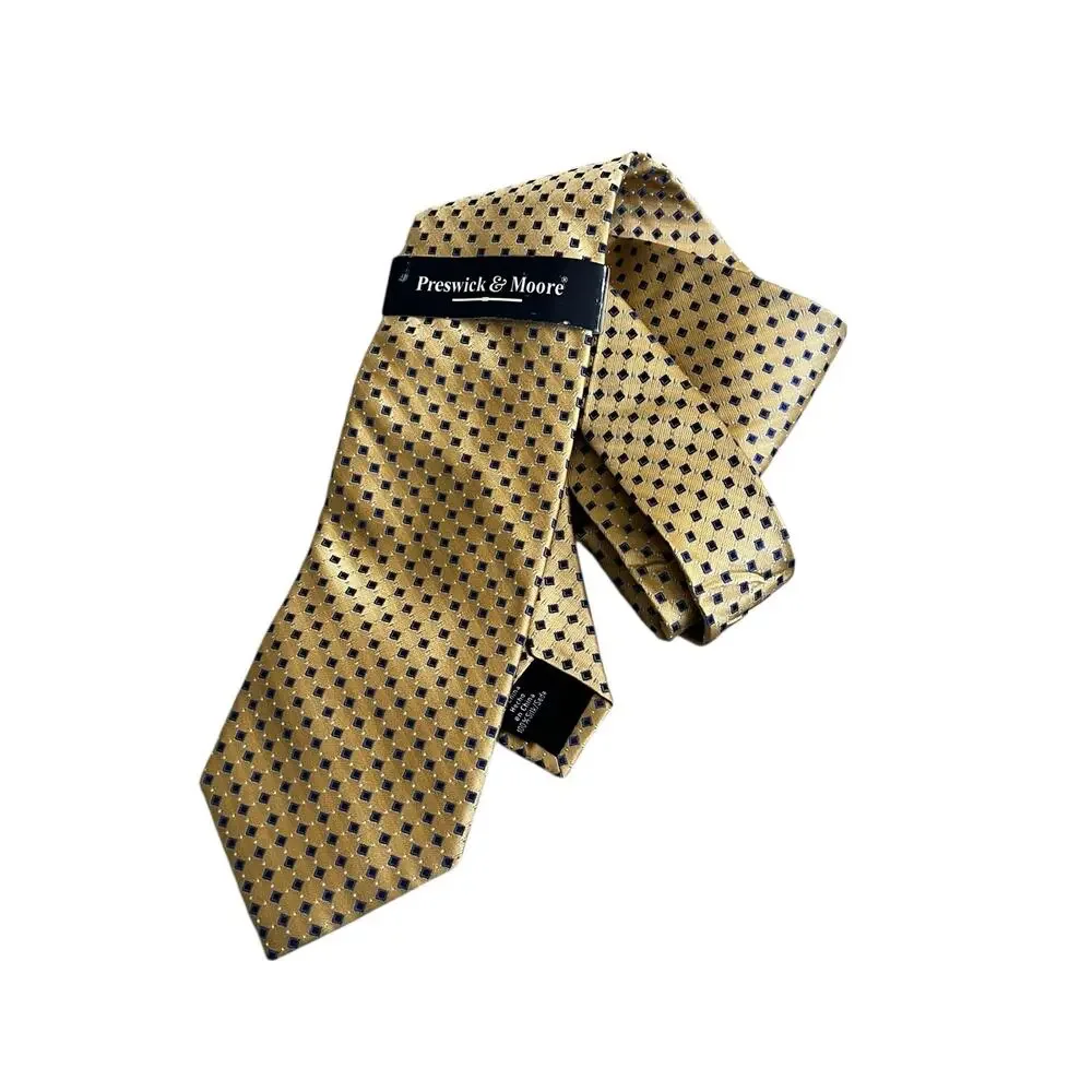 Preswick and Moore Men’s Tie Hightower Core Tie 100% Silk